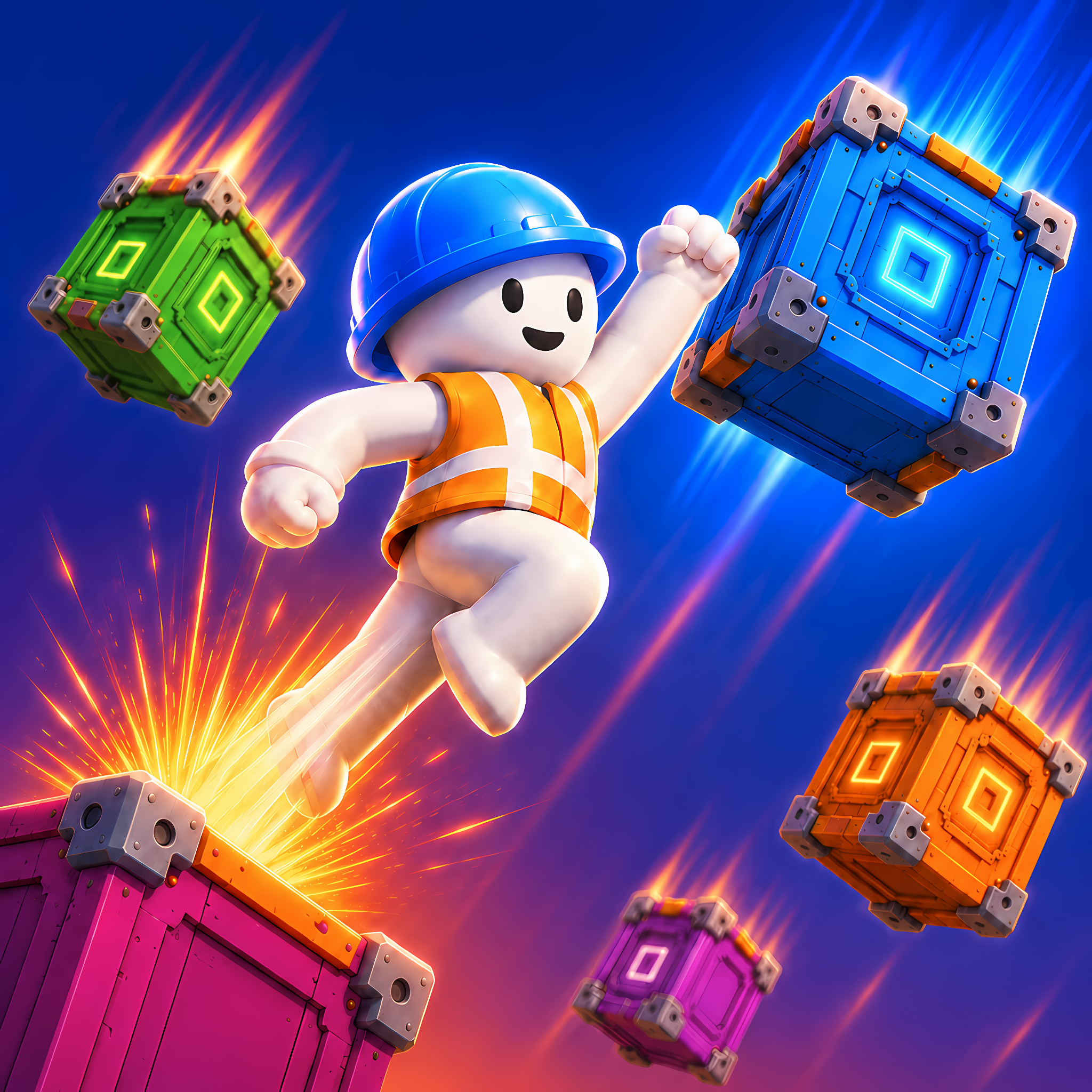 Block Rain Rush app icon