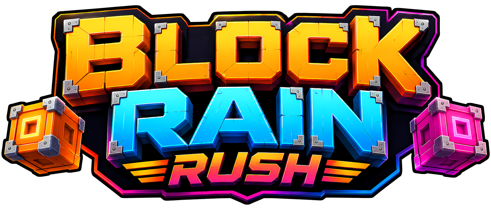 Block Rain Rush logo
